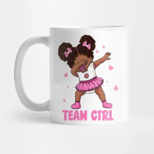 Team Girl Baby Announcement Gender Reveal Party Gift For Men Women Mug